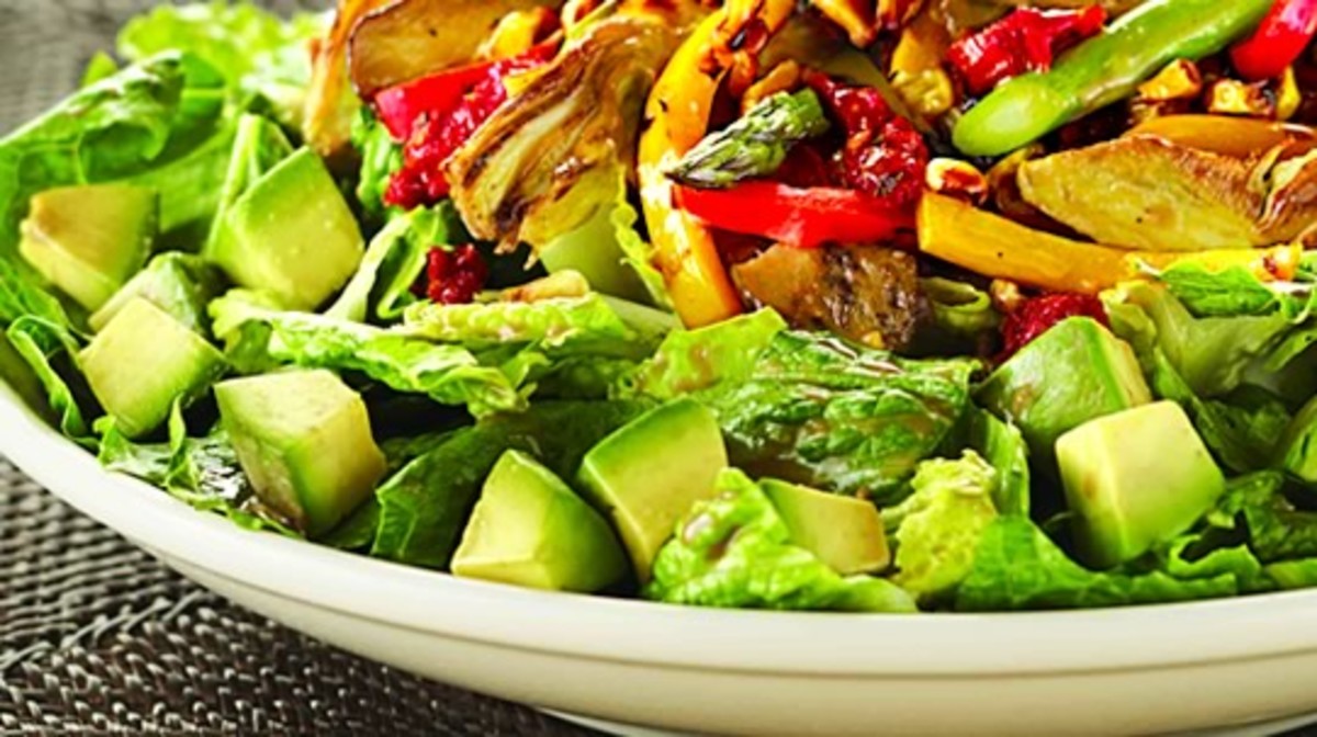California Pizza Kitchen Roasted Vegetable Salad California Pizza Kitchen Roasted Vegetable Salad