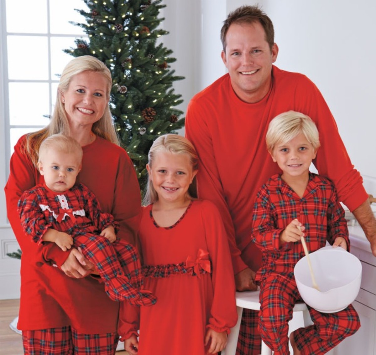 christmas jammies for the entire family