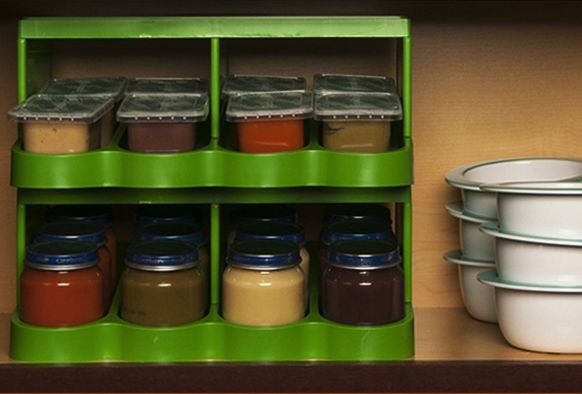 Universal Baby Food Jar Organizer Universal Baby Food Jar Organizer