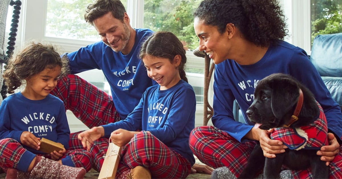 Ll bean matching pajamas sales