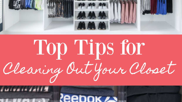tips for cleaning out your closet