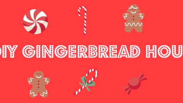DIY Gingerbread House for Kids