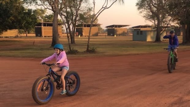 Cycling in the Outback