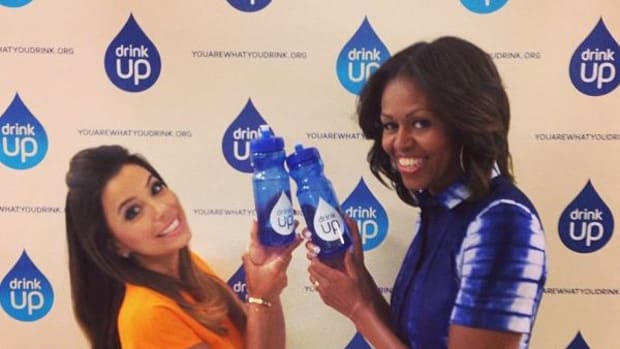 Drink More Water Campaign, water, healthy, Michelle Obama