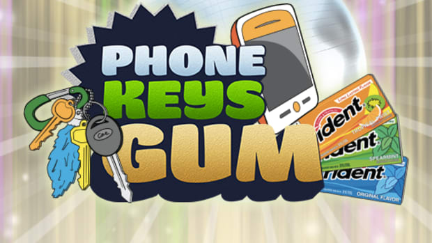 Phone Keys Gum Campaign
