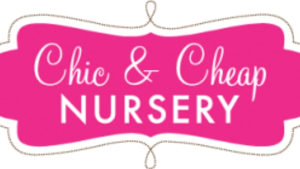 chic and cheap nursery logo