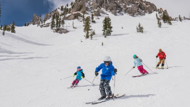 ski free in utah, skiing with kids, save when you ski