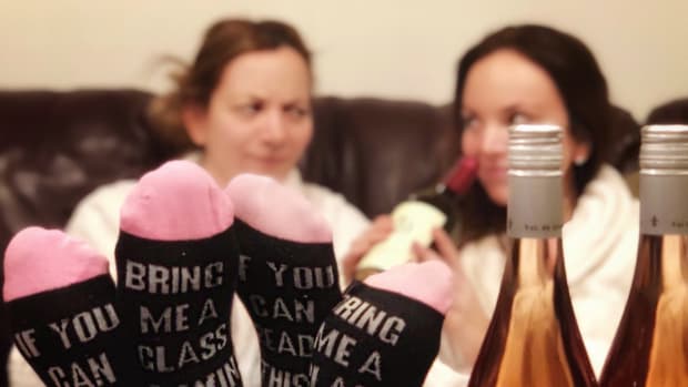 cuddly wine socks