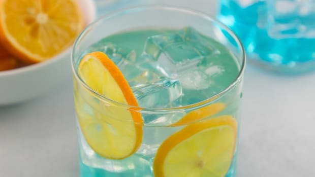 Winter Blues Cocktail