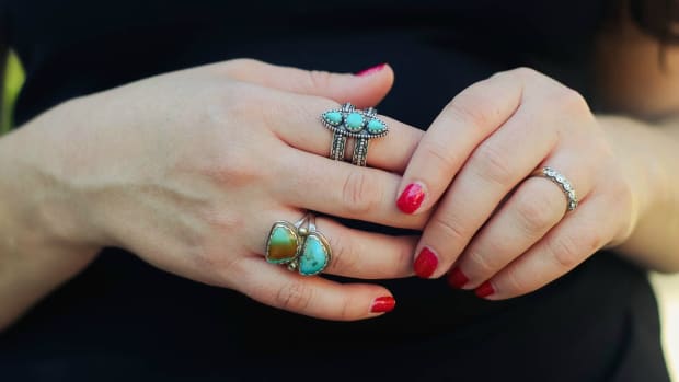turquoise ring collection