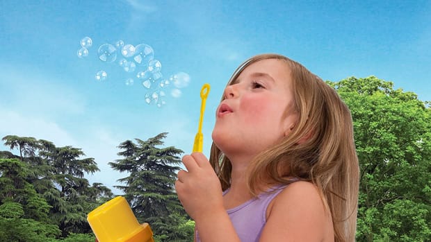 Summer Bubble Fun with Litte Kids