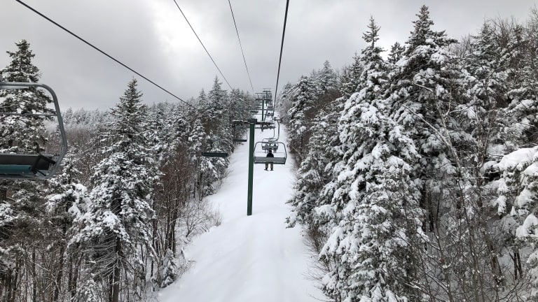 Joys of Skiing Solo