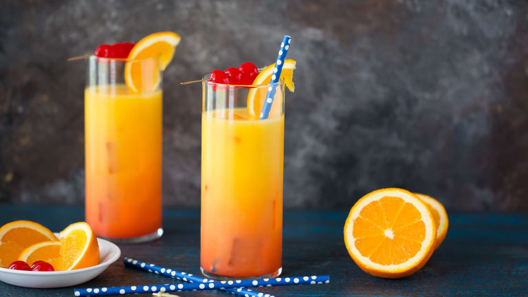 Tequila Sunrise Cocktail