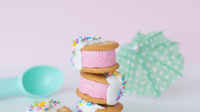 Salty-and-Sweet Ice-Cream Sandwiches