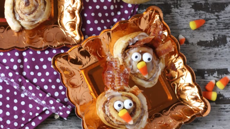 Cinnamon Roll Turkeys