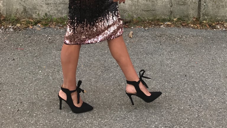 Dressing for the Holidays with Sequins