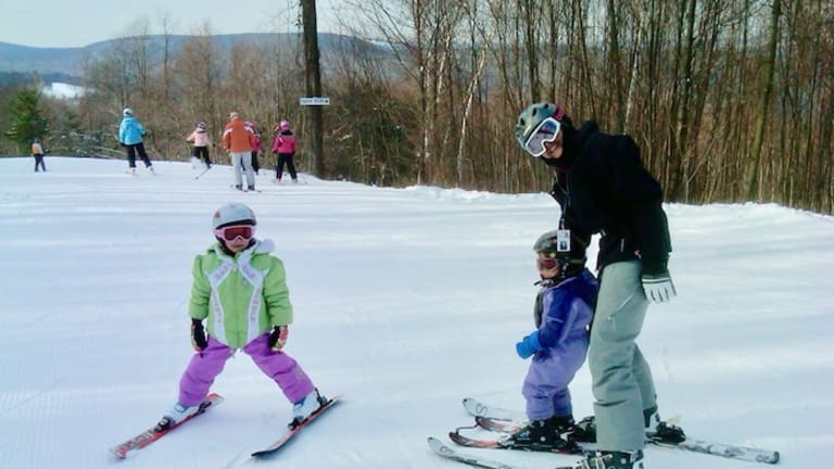Where to Teach Kids to Ski Near New York City