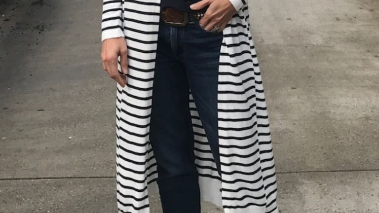 How to Style a Long Cardigan