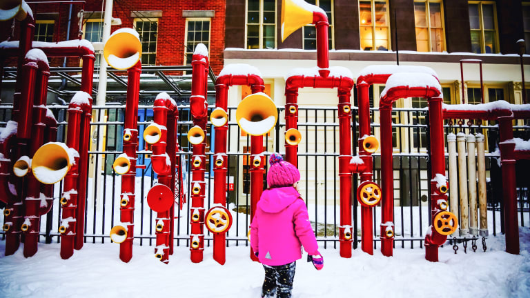 How to Keep Kids Happily at Play Outdoors This Winter