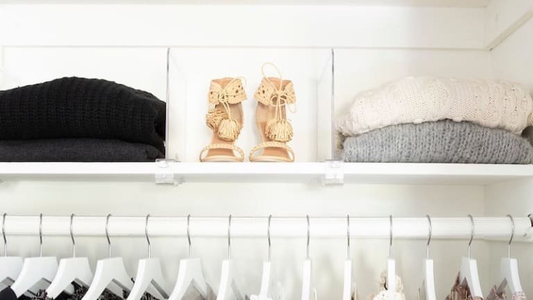 How to Set Up A Stylish + Organized Closet