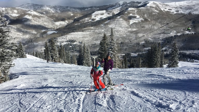 Family Ski Trip to Solitude Mountain