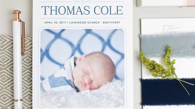 Where to Find the Cutest Baby Announcements