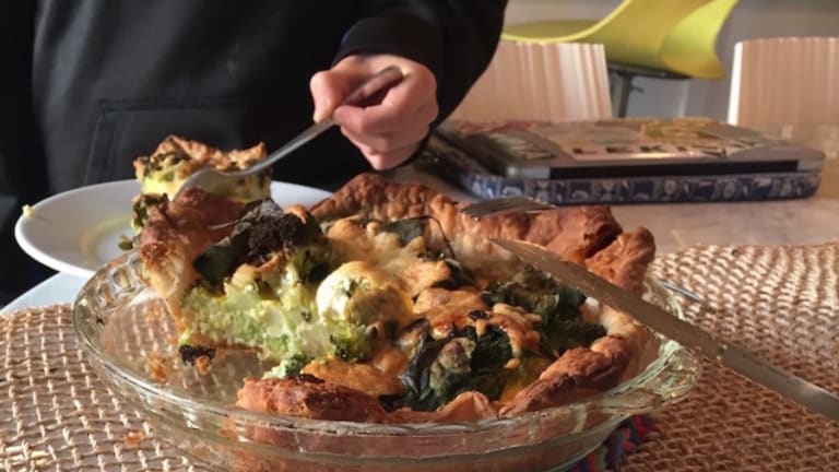 Meat-Free Recipes: Cheese and Broccoli Quiche