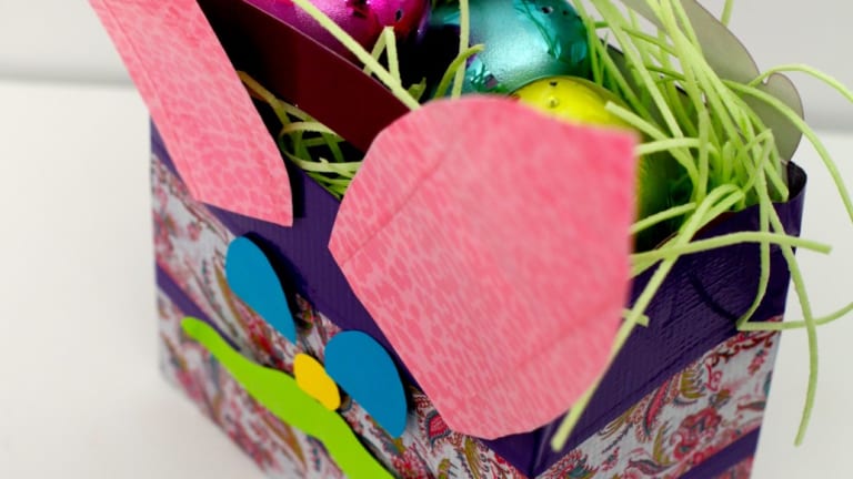Create Your Own Easter Basket with this Duct Tape Craft