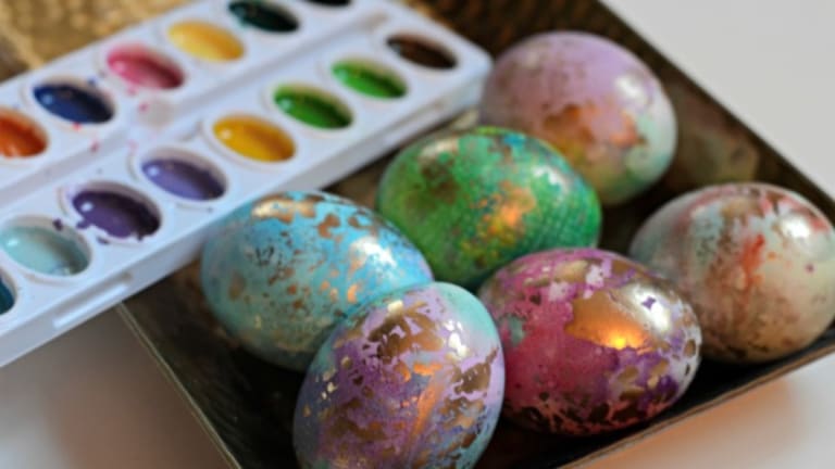 Aluminum Foil Easter Egg Craft - The Joy of Sharing