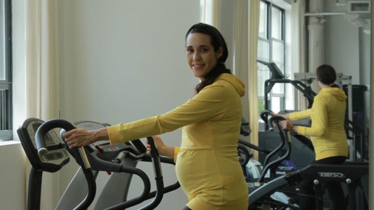 Sporty Pregnancy Fashions
