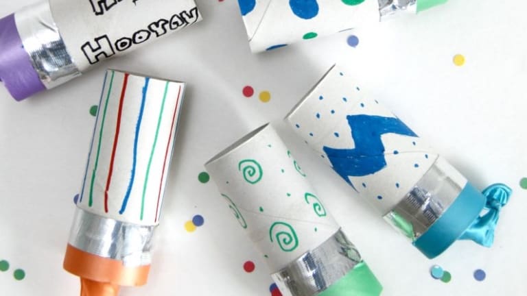 Weekend Craft Ideas: Confetti Popper Toilet Paper Tubes
