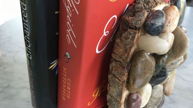 Easy DIY Father's Day Rock Bookends