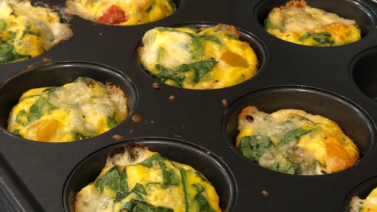 Easy Breakfast Recipe Scrambled Egg Cups