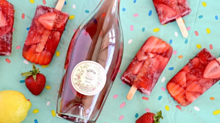 Perfect Summer Rosé Wine Popsicle Recipe