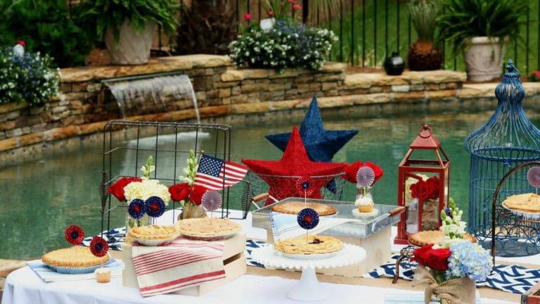 Throw a Rustic 4th of July Family Party