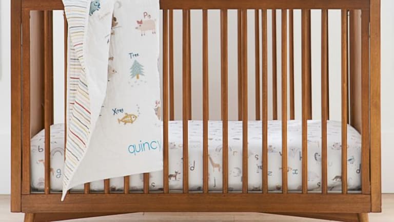 How to make fitted crib sheet