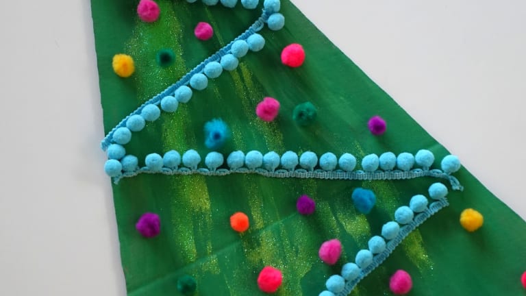 How to Make a Cardboard Christmas Tree