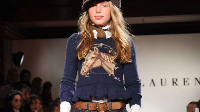 Ralph Lauren Girls Fashion Show - MomTrends