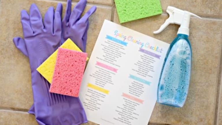 Spring Cleaning Tips and a Printable Checklist