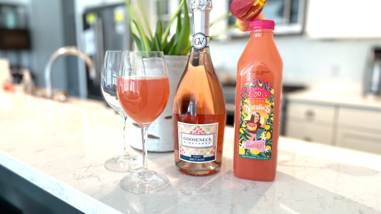 A mimosa perfect for someone who hates orange juice
