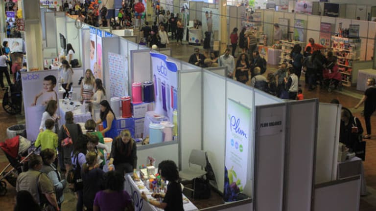 Momtrends Blogger Lounge at the New York Baby Show