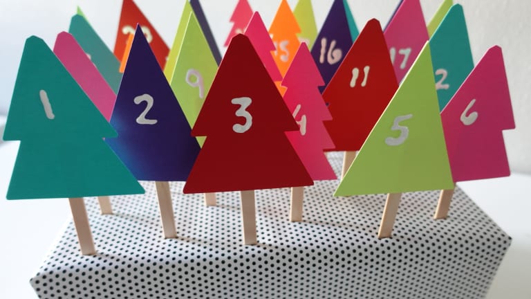 Christmas Countdown Craft with Family Activities