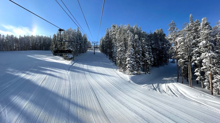 Playing in the Snow at Aspen Highlands
