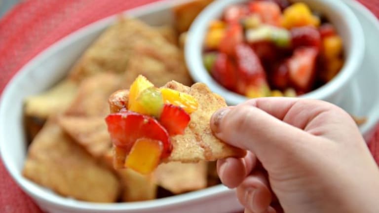 Cooking with Kids Fruit Salsa Recipe