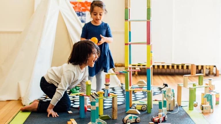 Creative Play with Tegu Blocks