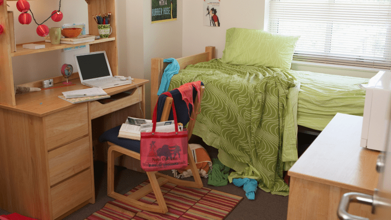 How to Organize a Small Dorm Room into a Productive Living Space