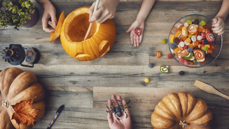 Wine + Candy = Halloween Heaven