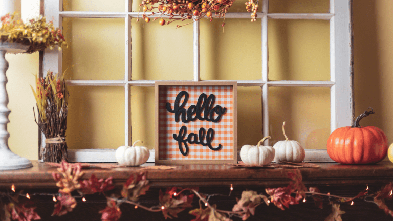 Fall Mantle Decor Ideas