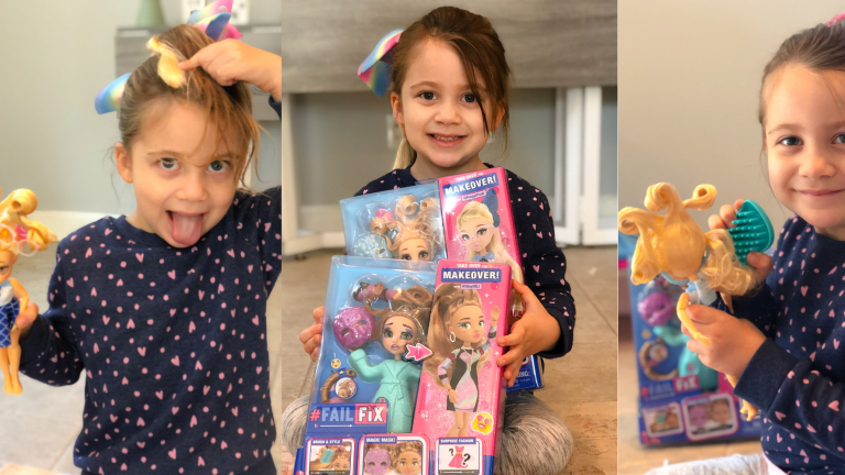 Having a Meaningful Makeover (or Makeunder!) Moment with #FailFix Dolls