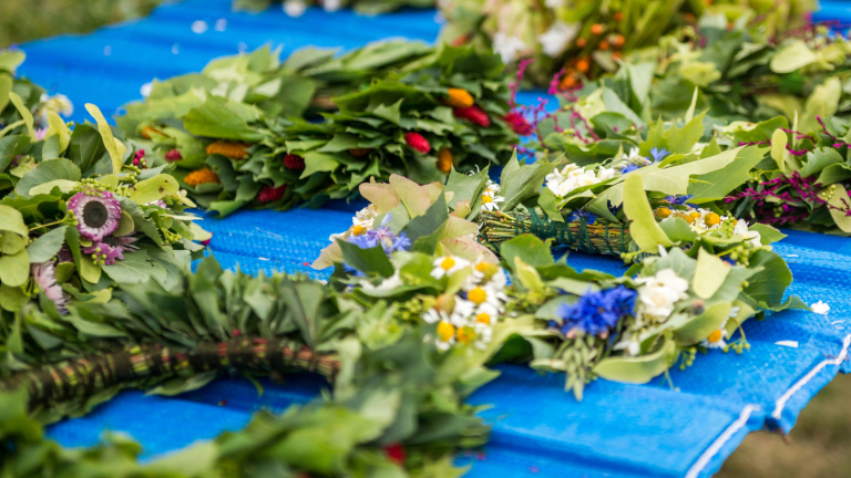 Make a Swedish Floral Wreath to Celebrate Midsommar